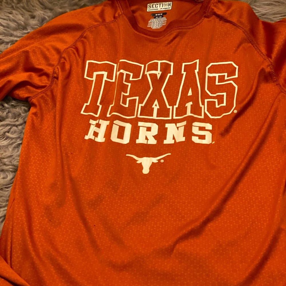 TEXAS LONGHORNS - Long Sleeve, Men’s Size Medium